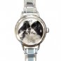 Japanese Chin DOG Pet Animal Round Italian Charm Wrist Watch 335