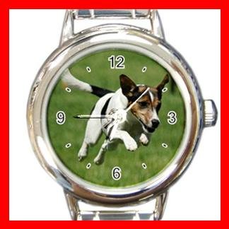 Jack Russell DOG Pet Animal Round Italian Charm Wrist Watch 337