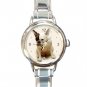 French Bulldog DOG Pet Round Italian Charm Wrist Watch 352