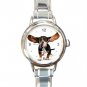 Basset Hound Dog Pet Animal Round Italian Charm Wrist Watch 371