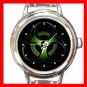 Biohazard Bio Hazard Green Round Italian Charm Wrist Watch 411