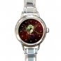 Red Dragon Ancient Myth Round Italian Charm Wrist Watch 426