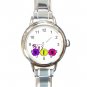 BIG SIS Sister Friendship Round Italian Charm Wrist Watch 491