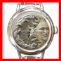 SUN AND MOON Universe Space Round Italian Charm Wrist Watch 496