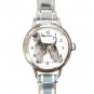 Afghan Hound Dog Pet Round Italian Charm Wrist Watch 499