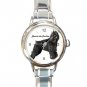Bouvier Des Flandres Dog Pet Round Italian Charm Wrist Watch 500