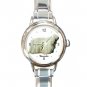 Komondor Dog Animal Pet Round Italian Charm Wrist Watch 502