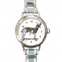 Bedlington Terrier Dog Animal Pet Round Italian Charm Wrist Watch 506