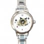 Cute Birman Cat Kitty Pet Round Italian Charm Wrist Watch 508