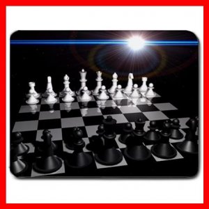Space Chess Game Hobby Fun Mouse Pad MousePad Mat 021