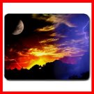 Sun Moon Light Nature Hobby Mouse Pad MousePad Mat 027