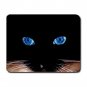Black Cat Blue Eyes Cool Fan Mouse Pad MousePad Mat 057