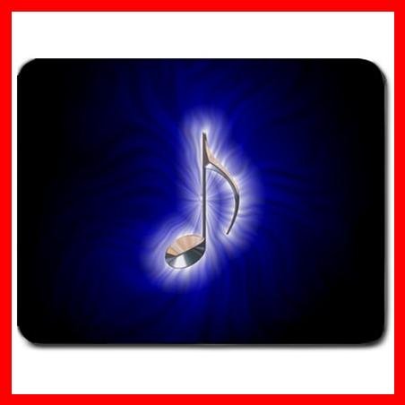Blue Music Note Magic Hobby Mouse Pad MousePad Mat 086