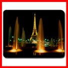 Eiffel Tower Night Paris Fun Mouse Pad MousePad Mat 146