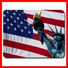 USA Flag Statue of Liberty Mouse Pad MousePad Mat 170