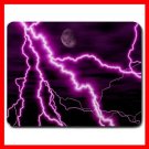 Purple Night Lightning Storm Mouse Pad MousePad Mat 185