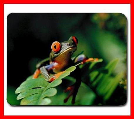 Frog Red Eye Animal Hobby Mouse Mouse Pad MousePad Mat 198