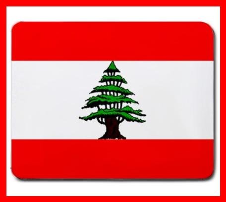 LEBANESE FLAG Hobby Patriotic Mouse Mouse Pad MousePad Mat 210