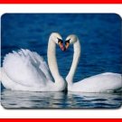 Two Swan Kissing Hobby Mouse Pad MousePad Mat 227