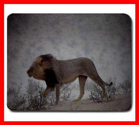 Lion Hunting Animal Hobby Mouse Pad MousePad Mat 228