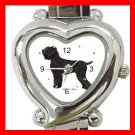 Black Russian Terrier Dog Pet Hobby Italian Charm Wrist Watch 019