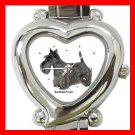 Scottish Terrier Dog Pet Hobby Italian Charm Wrist Watch 028