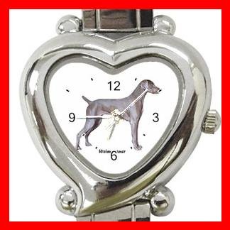 Weimaraner Dog Pet Hobby Italian Charm Wrist Watch 030