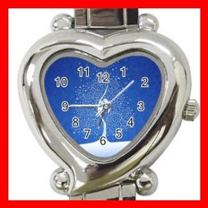 Snow Flakes from Trees Italian Charm Wrist Watch 046