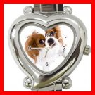 Cavalier King Charles Spaniel Dog Pet Hobby Italian Charm Wrist Watch 067