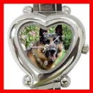 German Shepherd Dog Pet Hobby Italian Charm Wrist Watch 070