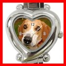 Foxhound Dog Pet Hobby Italian Charm Wrist Watch 072