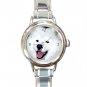 Samoyed Dog Pet Hobby Italian Charm Wrist Watch 091