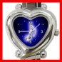 Blue Music Note Magic Fun Italian Charm Wrist Watch 096