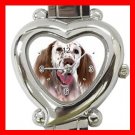 English Setter Dog Pet Italian Charm Wrist Watch 110
