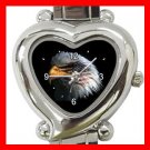 Eagle Eye American Flag Italian Charm Wrist Watch 111