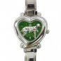 Dalmatian Pet Dog Heart Italian Charm Wrist Watch 119