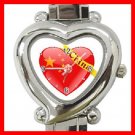 China Heart Love Heart Italian Charm Wrist Watch 139