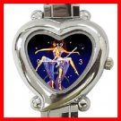 Gemini Zodiac Heart Italian Charm Wrist Watch 141