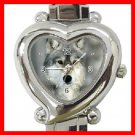 Grey Wolf Animal Heart Italian Charm Wrist Watch 146