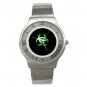 Biohazard Bio Hazard Green Stainless Steel Wrist Watch Unisex 049