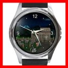 Haunted House Halloween Myth Holiday Metal Wrist Watch Unisex 009