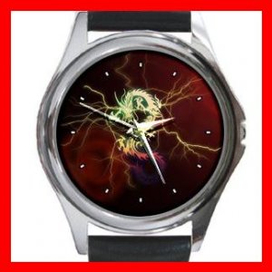 Red Dragon Myth Fantasy Metal Wrist Watch Unisex 015