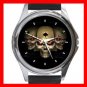 Skull Skeleton Goth Hobby Metal Wrist Watch Unisex 020