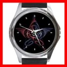 Wicca Pentagram Dragons Metal Wrist Watch Unisex 022