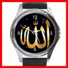 Allah God ISLAMIC Hobby Round Metal Wrist Watch Unisex 050