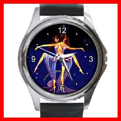 Gemini Zodiac Hobby Round Metal Wrist Watch Unisex 056