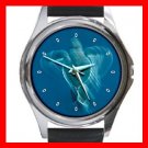 Sea Turtle Animal Round Metal Wrist Watch Unisex 067