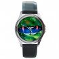 Rare Butterfly Fly Round Metal Wrist Watch Unisex 082