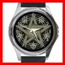 WICCA WICCAN PAGAN Round Metal Wrist Watch Unisex 083