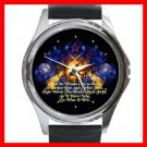 The Wiccan Rede Round Metal Wrist Watch Unisex 128